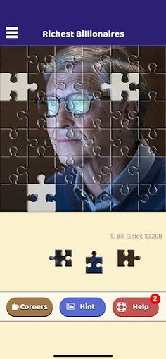Richest Billionaires Puzzle - Screenshot 4