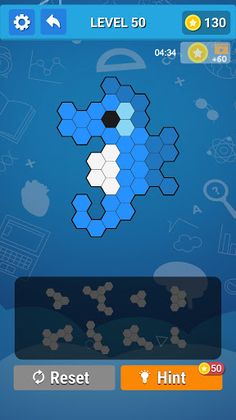 Hexa Block Puzzle - Tangram Ga - Screenshot 1
