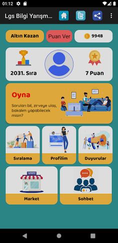 8. Sınıf Lgs Bilgi Yarışması - Screenshot 1