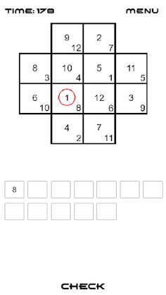 Poppelreuter Tables - Screenshot 1