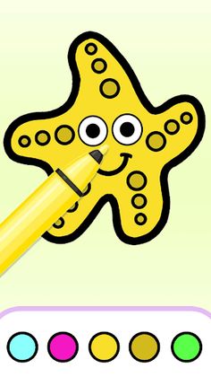 Starfish Coloring - Screenshot 1