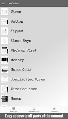 Keep Talking Defuse Manual - Screenshot 2