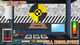 Craft Block Train Crash Test - Screenshot 2