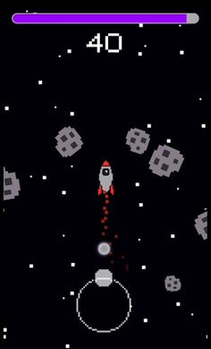 asteroid dodger - Screenshot 2