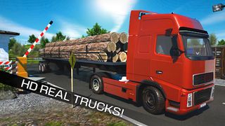 Real Truck Driving Simulator - Screenshot 1