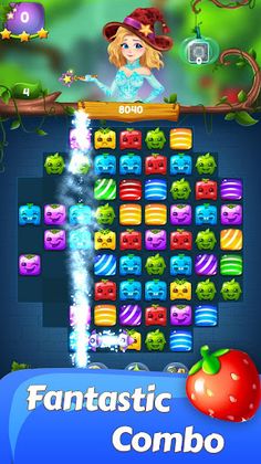 Fruit Blast: Stellar Witch Mat - Screenshot 4