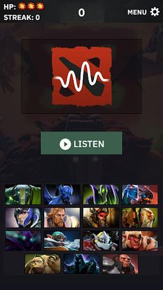 Hero Voice Quiz of Dota - Screenshot 2