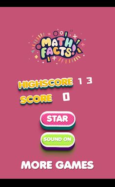 Math Facts - Screenshot 1