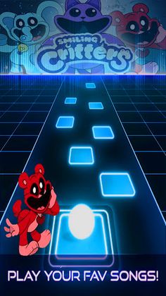 Smiling Critters Tiles-Hop - Screenshot 3