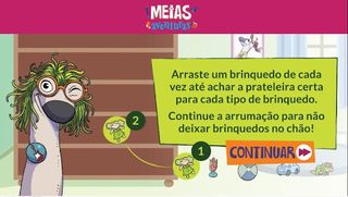 Meias Aventuras - Screenshot 2