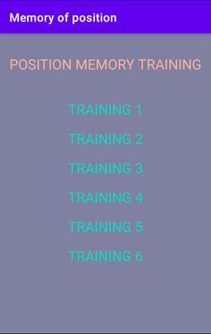 Memory of position - Screenshot 2