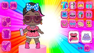 Cartoon Dolls Dress up - Screenshot 3