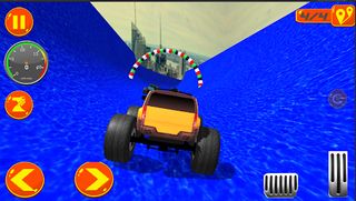 Aqua Monster Truck Racing - Screenshot 1