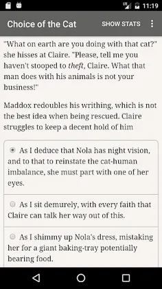 Choice of the Cat - Screenshot 4