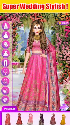 Wedding Girl Makeup & Dress Up - Screenshot 2