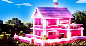 Build Craft - Pink World Craft - Screenshot 1