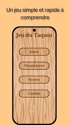 Taquin game - Screenshot 1