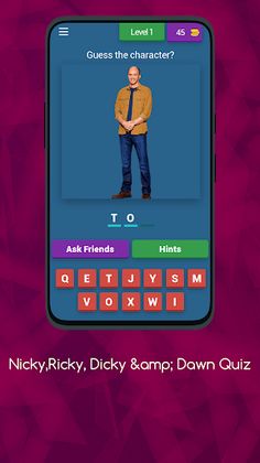 Nicky,Ricky, Dicky & Dawn Quiz - Screenshot 1