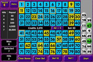 Keno - Tornado Games Style - Screenshot 2