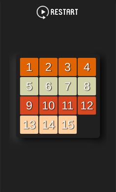 Fifteen Puzzle - Screenshot 3