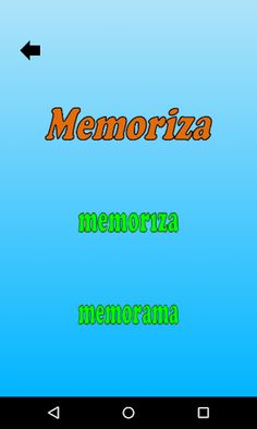 Memoriza - Screenshot 1