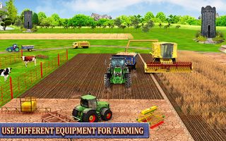 Harvester Tractor Farming Simulator Game - Screenshot 2