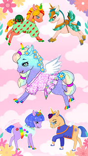 Chibi Unicorn Games for Girls - Screenshot 4