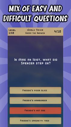 iCarly Trivia Quiz - Screenshot 4