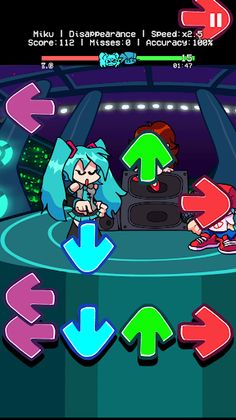 FNF Mod Miku Music Show - Screenshot 2