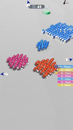 crowd war 3d - Screenshot 2