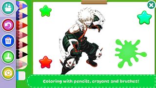 MY Hero Academia coloring book - Screenshot 3