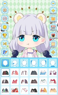 Aymi Anime Avatar Maker:emoji - Screenshot 1