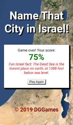 Name That City in Israel - Screenshot 2