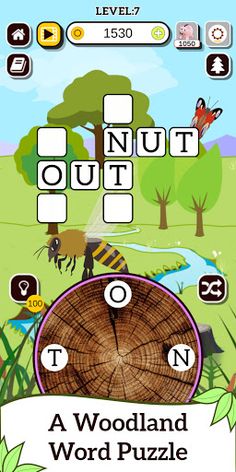 Woody Word Search - puzzle gam - Screenshot 1