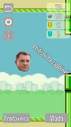 Flappy Bosnia - Screenshot 1