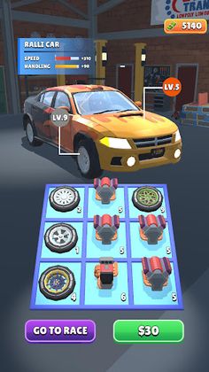 Merge Car Race - Screenshot 1