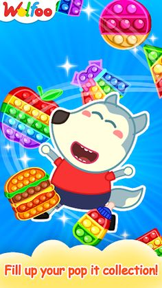 Wolfoo Pop It - Fidget toys - Screenshot 4