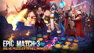 Puzzles & Heroes: RPG Match 3 - Screenshot 2