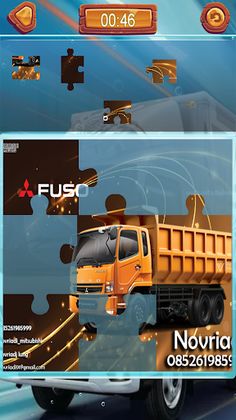 Fuso Trucks Jigsaw Puzzle - Screenshot 2