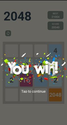 2048 Sharp ur Brain - Screenshot 3