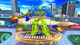 Robot Car Transform Games 3D - Screenshot 3