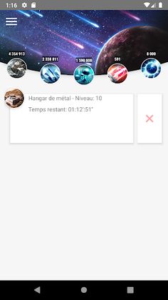 Ogame Android - Unofficial - Screenshot 3