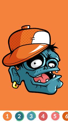 Easy Color by Number Coloring - Screenshot 1