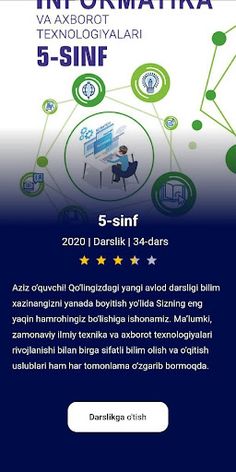 Informatika darsliklar - Screenshot 2
