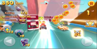 Cute Robot Car Transform Racin - Screenshot 1