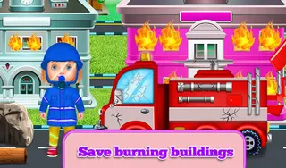 Rescue People From Fire House - Screenshot 2