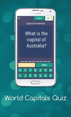 World Capitals Quiz - Screenshot 1
