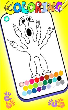 Garten Of BanBan 5 Coloring - Screenshot 3