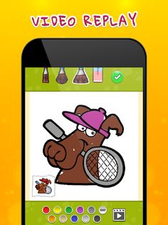 Coloring Book - Dogs - Screenshot 2