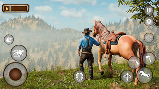Cowboy Rodeo Rider- Wild West - Screenshot 1